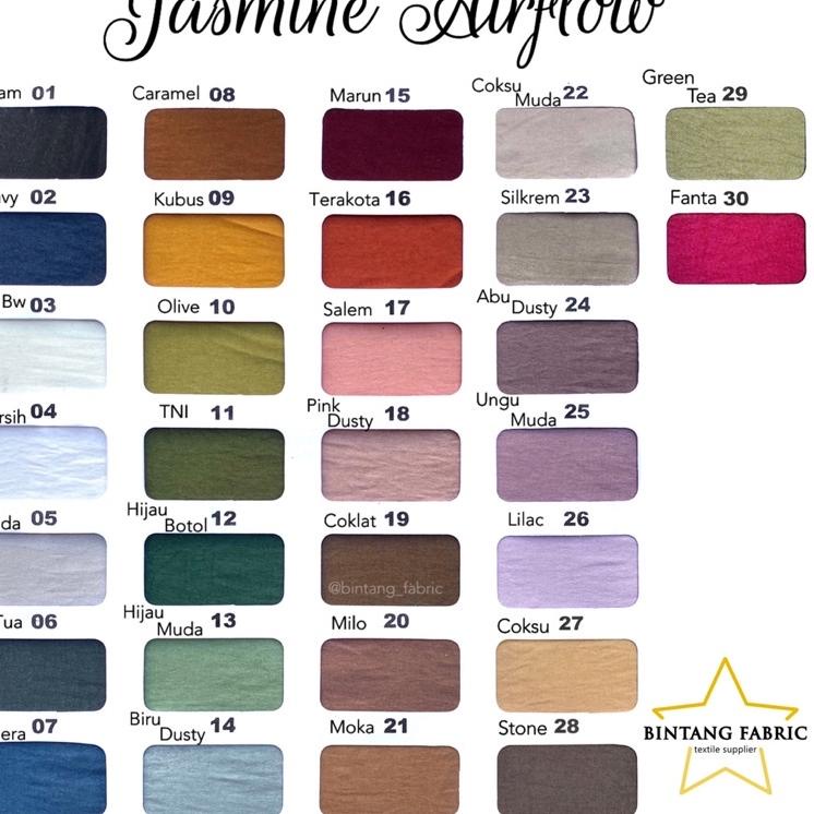 

ㄼ Buku Katalog Warna Kain Bintang Fabric HOT SALES 2687 ❖