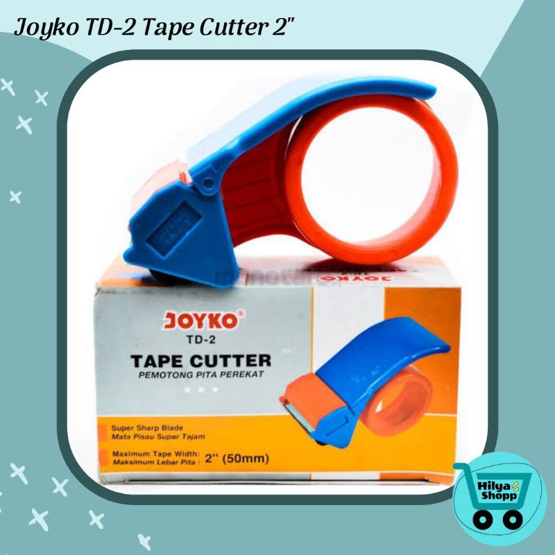 

Dispenser Lakban - Tape Cutter Joyko TD 2 - Alat Pemotong Pita Perekat Lakban Isolasi Solasi