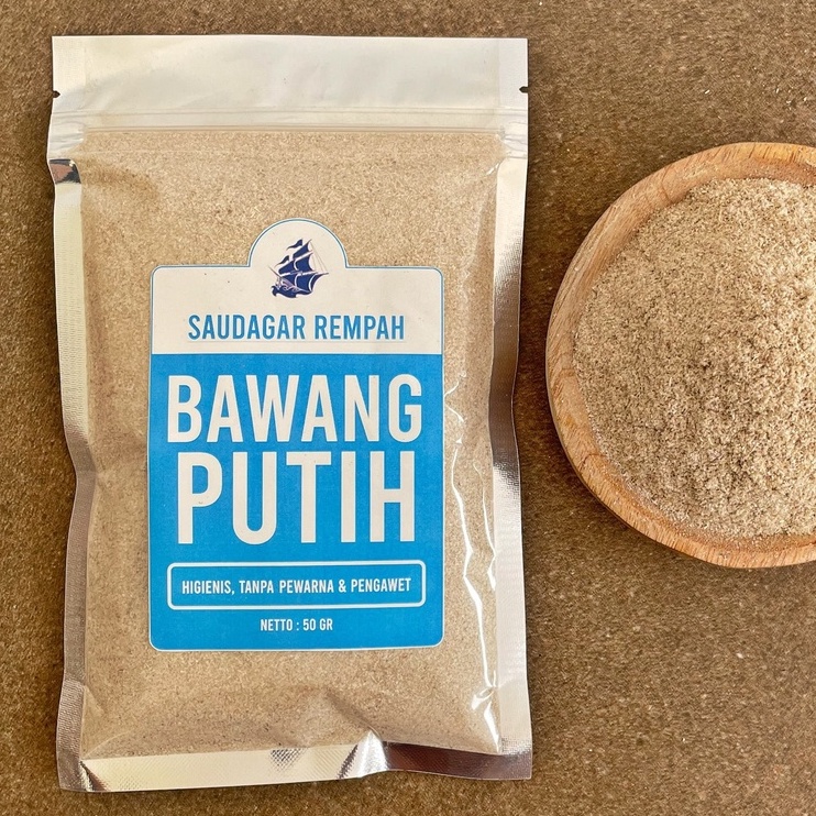 

Bawang Putih Bubuk/ Serbuk 100% Murni Tanpa Campuran. Organic Superfood