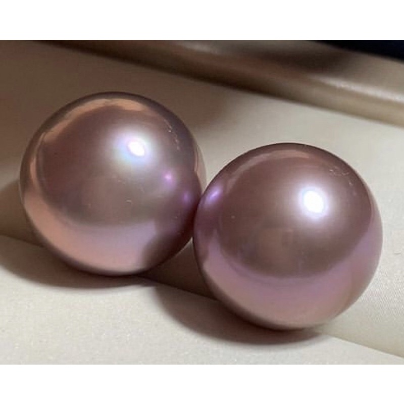 Butiran Mutiara Bijian Asli Lombok - Mutiara Air Tawar Edisson | Air Tawar Bulat tidak di bor | Muti