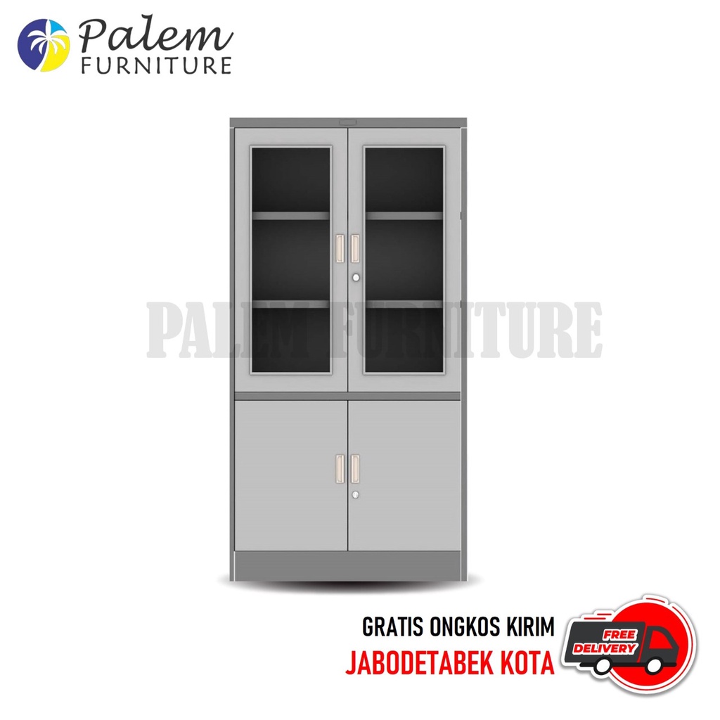 FREE ONGKIR - CUPBOARD BESI || LEMARI ARSIP || LEMARI BUKU SERBAGUNA CBHTN TOP JABODETABEK KOTA