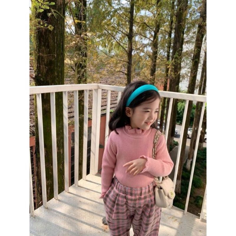 Atasan Rajut Anak Ala Korea Ootd Atasan Rajut Berhijab Baju Rajut Anak