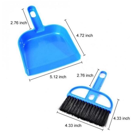 SAPU MINI PLUS SEROKAN SET DUSTPAN WARNA WARNI [SWEETSPACE]