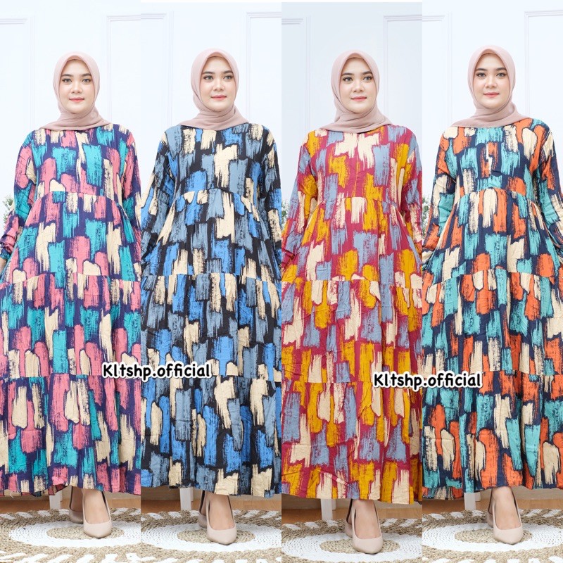 DRESS RAYON / DRESS SYAR’I / GAMIS SYARI / GAMIS PREMIUM-8