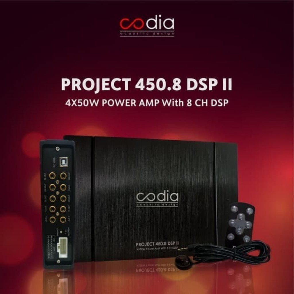 Digital Signal Processor Codia 450.8 Acoustic Design DSP II ORIGINAL