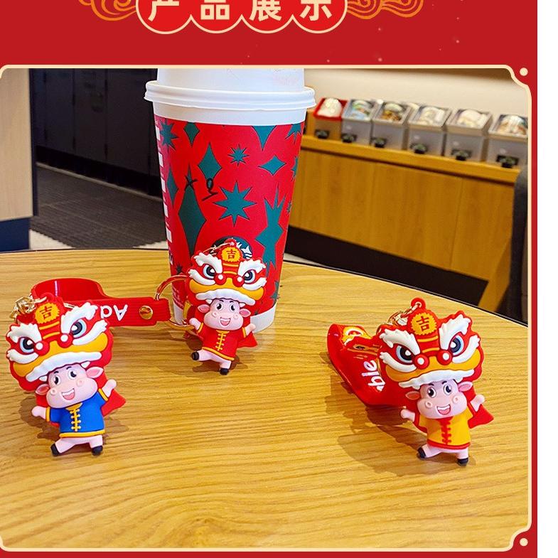 ✹ GANTUNGAN KUNCI BARONGSAI / GANTUNGAN KUNCI IMLEK SAPI / ASEKSORIS IMLEK / BARONGSAI IMLEK HARIMAU