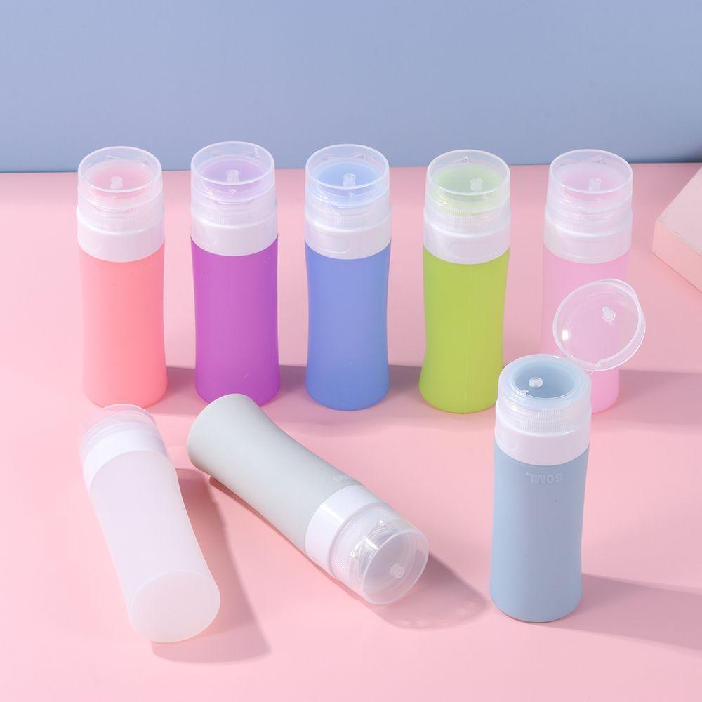 Suyo 60ml Botol Silikon Isi Ulang Sub-Botol Tabung Cuci Tangan Aksesoris Travel