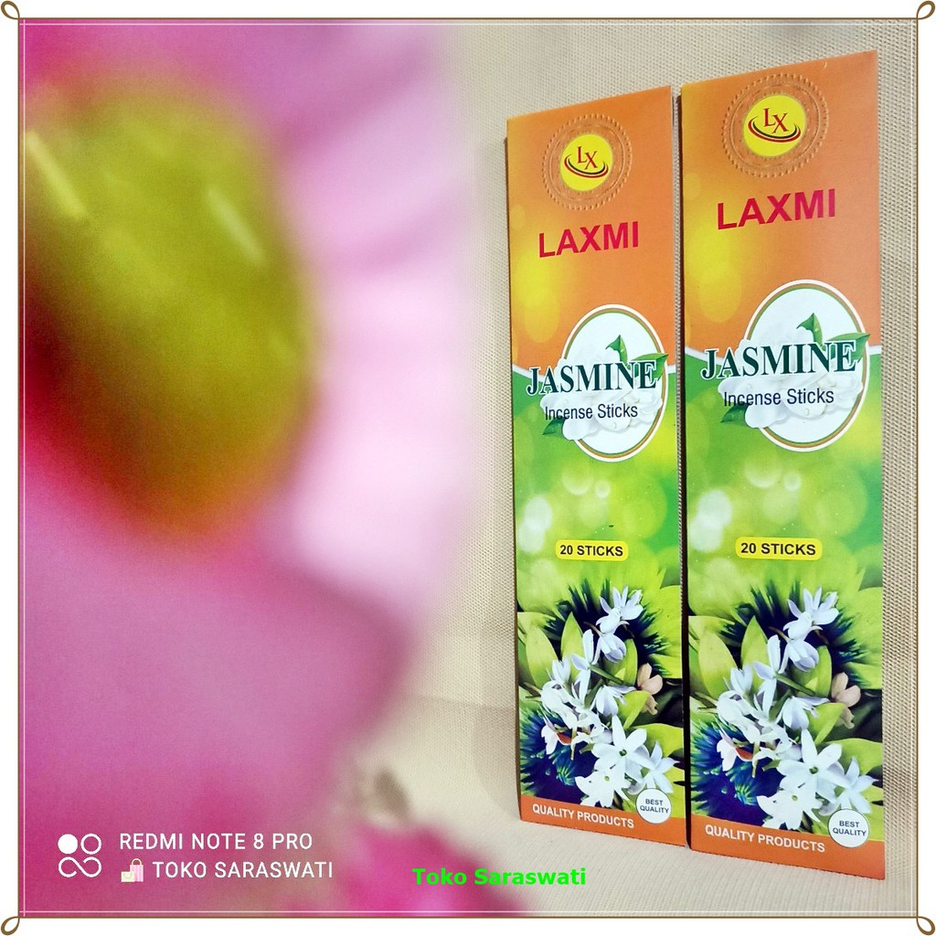 Hio Dupa Wangi Aromaterapi Soft Jasmine Laxmi Isi 20 Stik