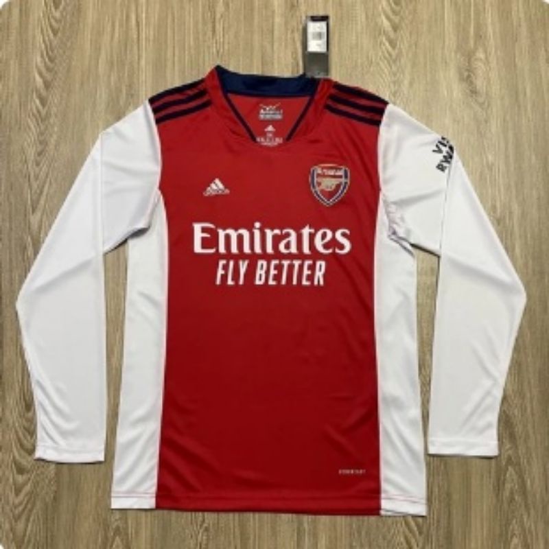 JERSEY BAJU BOLA ARSENAL HOME 2021-2022 LONG SLEEVE