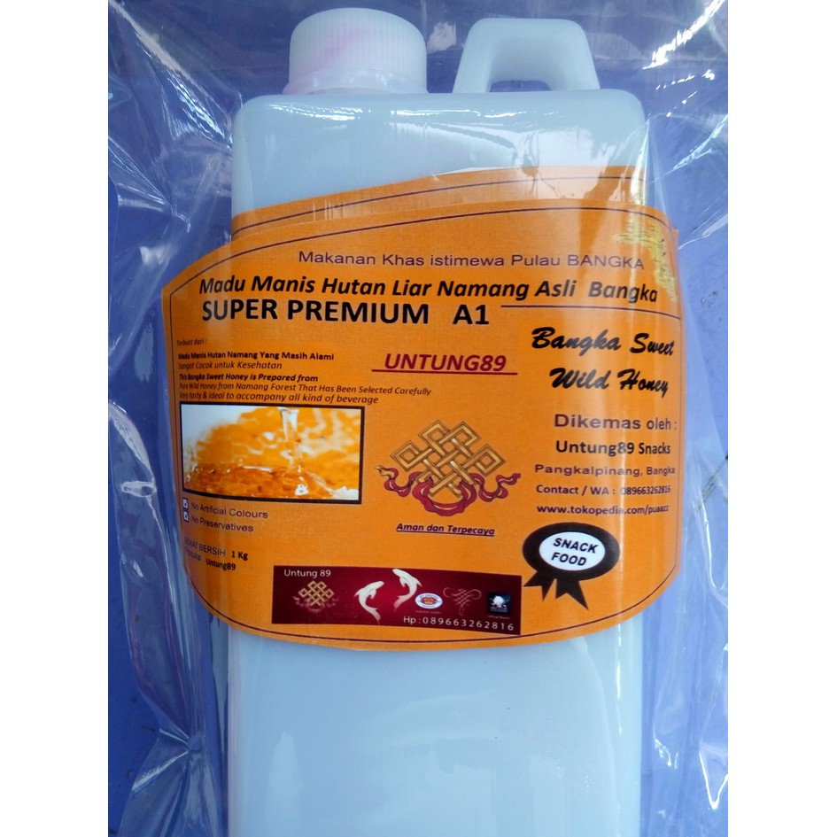 

Madu Manis Hutan Liar Namang Asli Khas Bangka 1 Kg Premium Quality