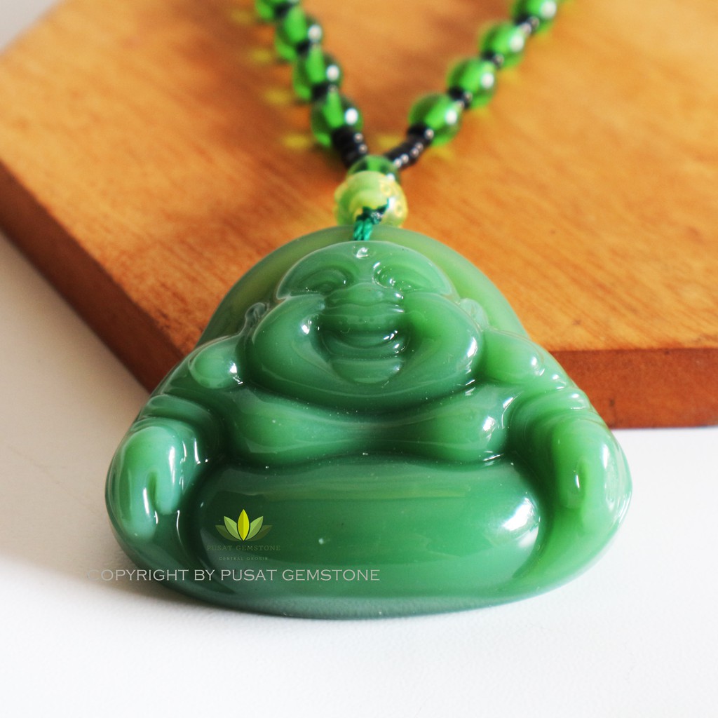 Kalung Giok Dewa Milefo Dewa MI Le Fo III