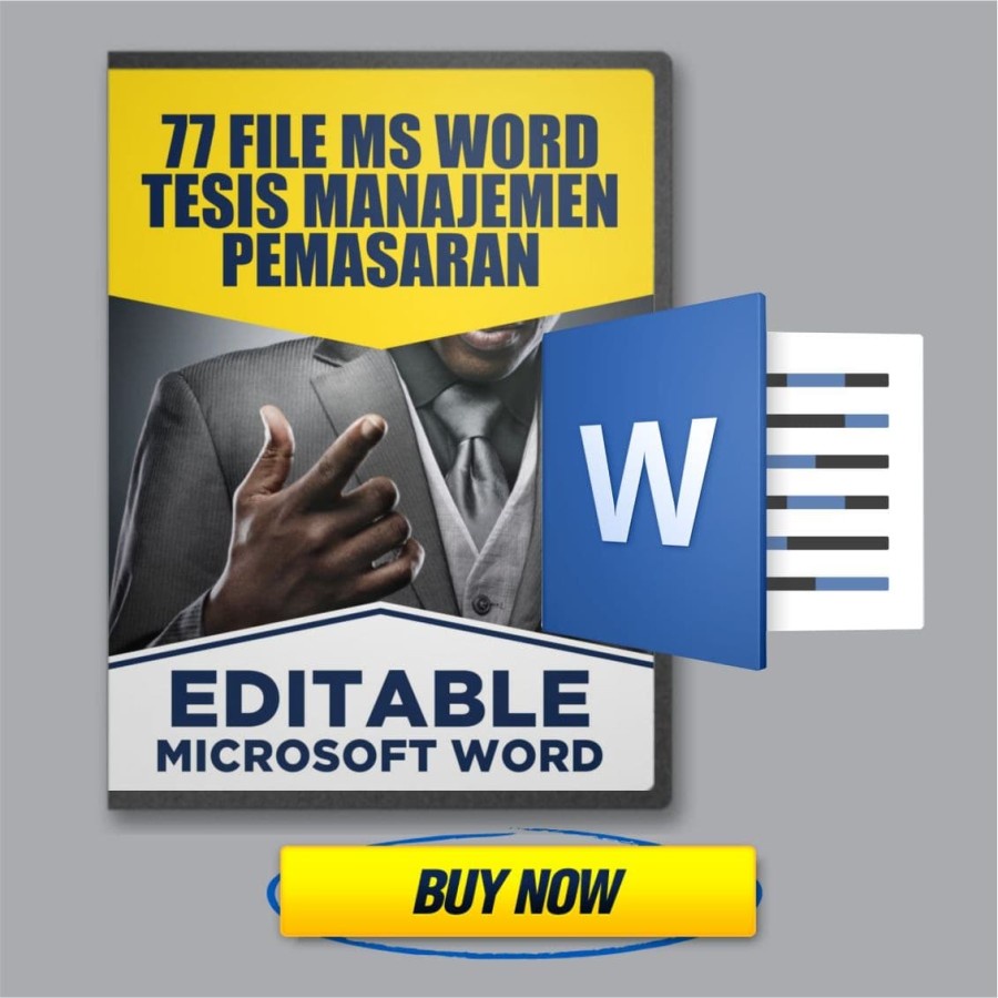 

Tesis MANAJEMEN PEMASARAN Words