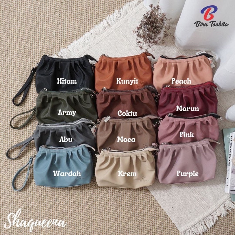 Shaqueena Bag | Tas Pouch Shaqueena Hody Ready stock