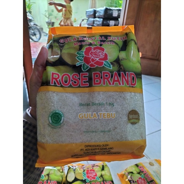 GULA ROSE BRAND KUNING/HIJAU 1 KG