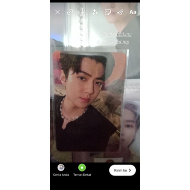 PHOTOCARD SEHUN OFFICIAL DFTF PB 1