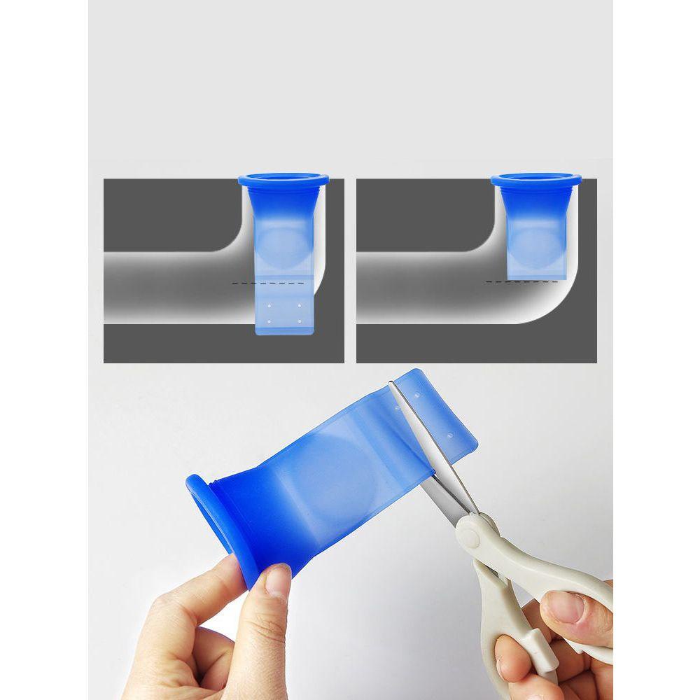 Solighter Deodorant Silicone Core Toilet Pipa Air Aksesoris Kamar Mandi Floor drain Sewer Seal Leak