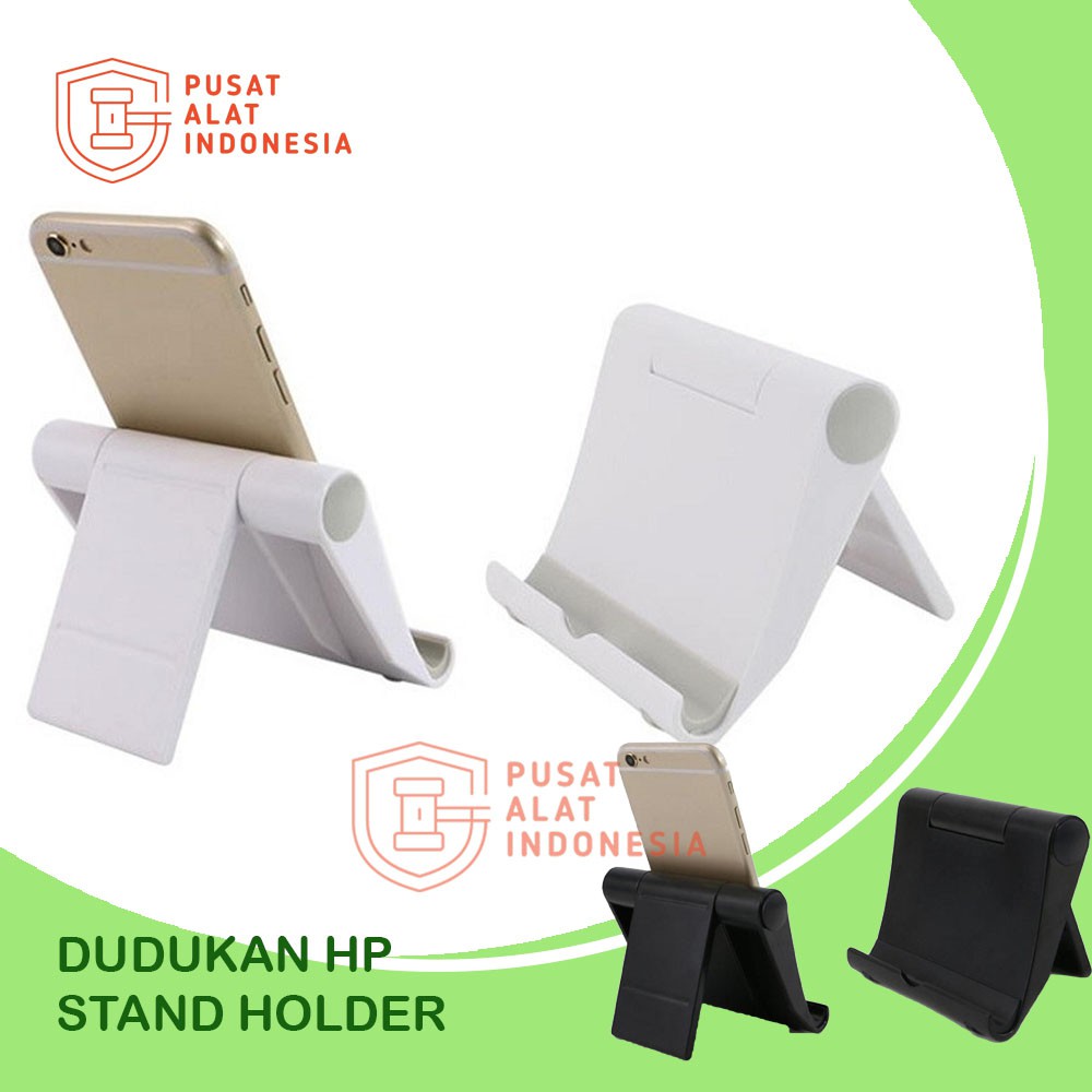 BISA COD - DUDUKAN HANDPHONE STAND HOLDER HP STANDING SANDARAN DISPLAY BERDIRI ANDROID SMARTPHONE