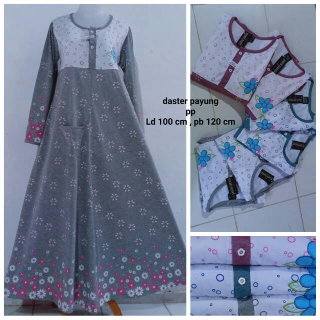 Long Dress Daster Kaos Preloved