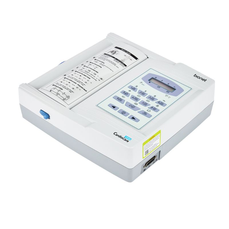 Bionet Cardio 2000 Alat ECG 12 Chanel + Hasil Presentasi
