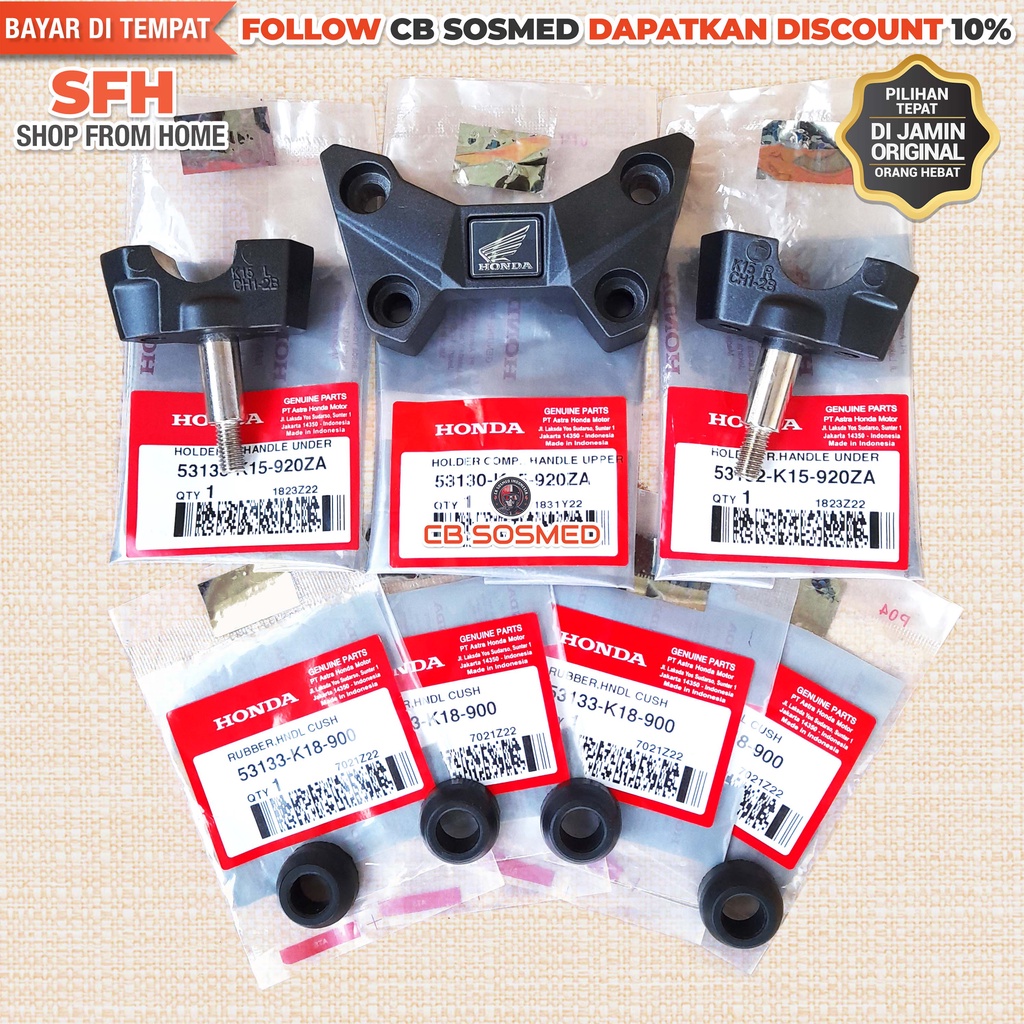 Raiser CB150R LED Riser Dudukan Stang New CB 150R Reser Dudukan Stir CB 150 R Original Honda AHM Asl