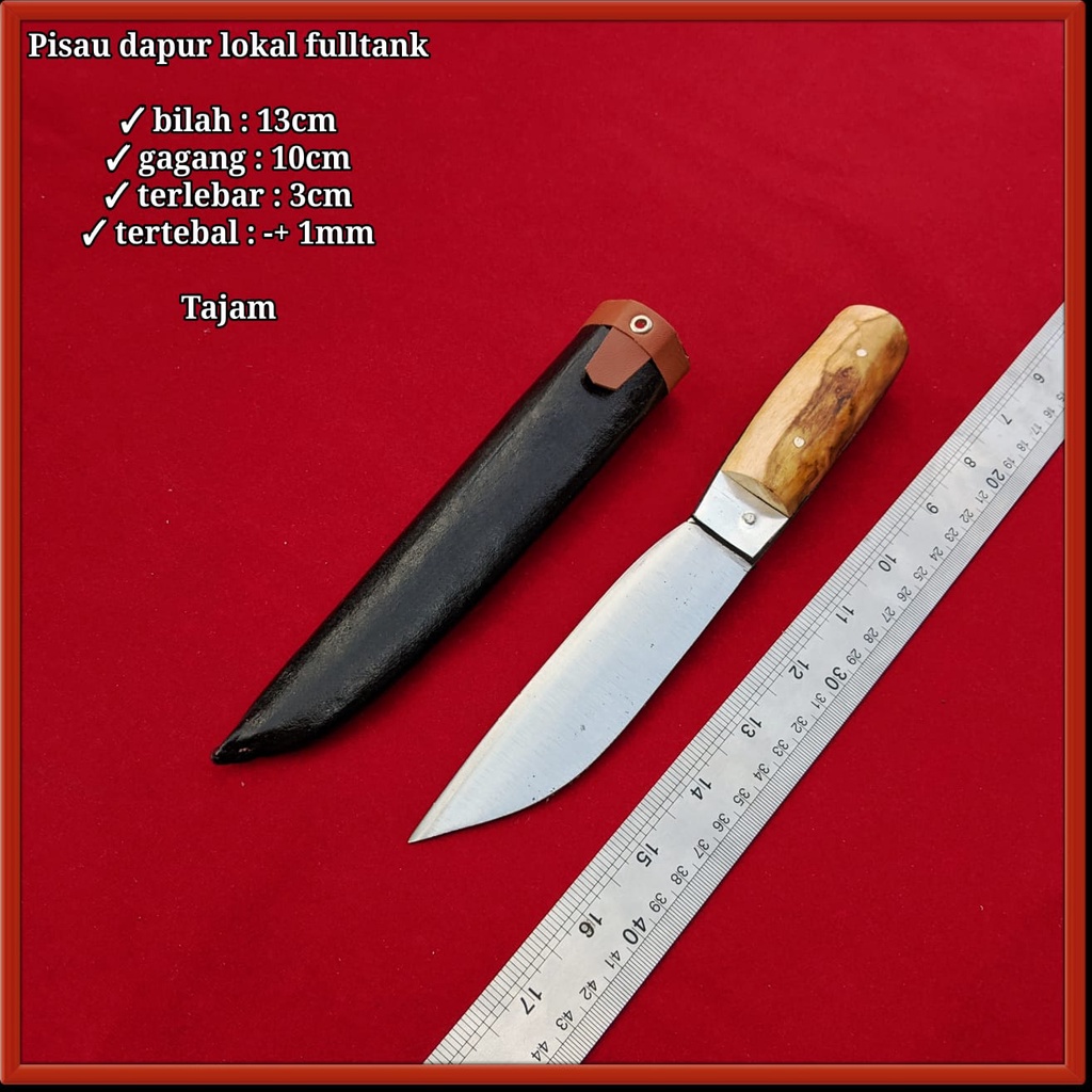 Pisau Dapur Lokal Fulltank