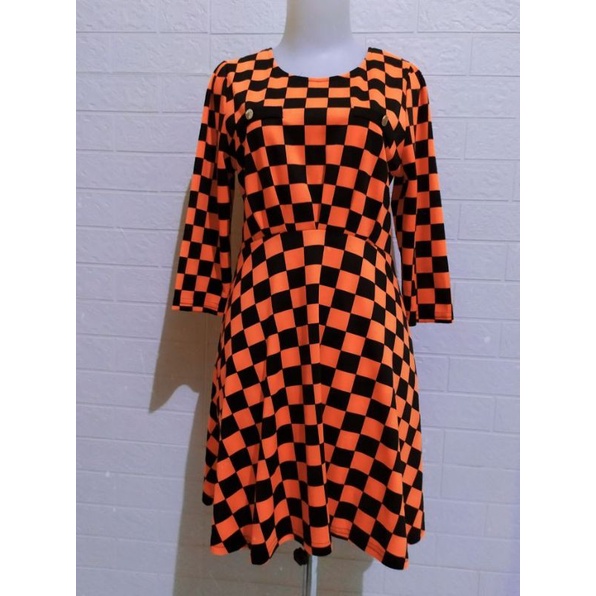 Tunik Kotak2 (NEW)/Tunik Motif Catur/Tunik Kaos kotak