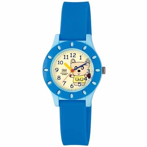 SALE Jam Tangan Anak Colorful Motif Lucu Rubber Analog Original Q&amp;Q QNQ QQ VQ13 VQ13J Series