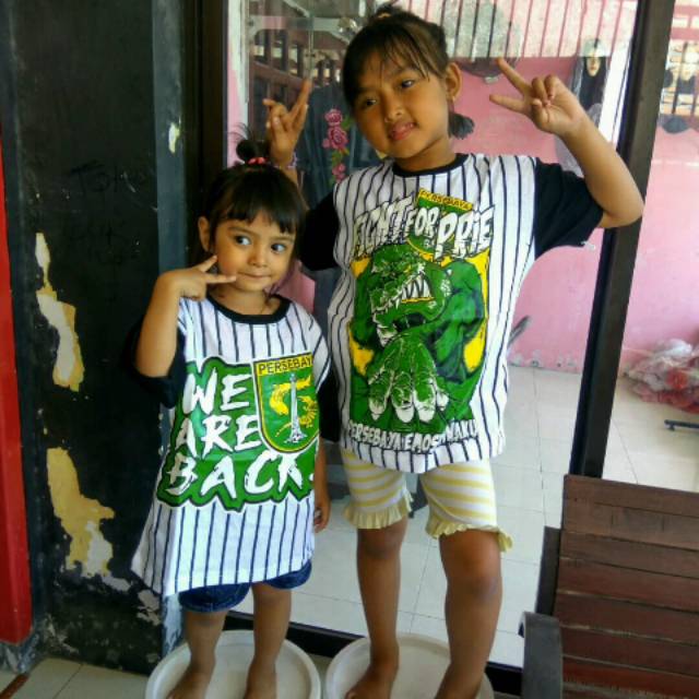Kaos persebaya 1927 Bonek anak anak