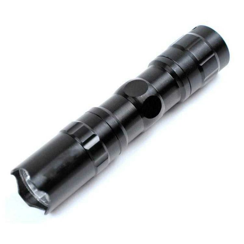 TaffLED Police Senter LED Flashlight Waterproof 3w