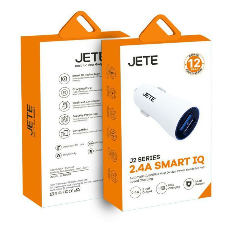 Charger Mobil Jete J2/Cas Mobil/Charger Murah/Car Charger