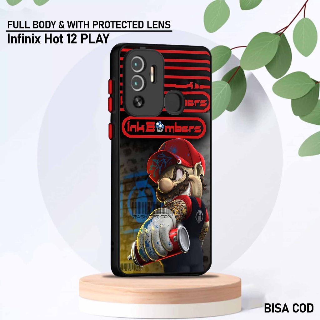 Sukses Case INFINIX HOT 12 PLAY - Softcase Dove Infinix Hot 12 Play - Silikon Hp Infinix Hot 12 Play