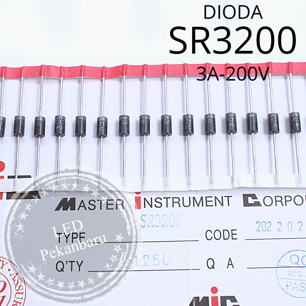 DIODA SR3200 SR 3200 MIC 3A 200V RENTENG DIODE SHOTKY RECTIFIER SB3200