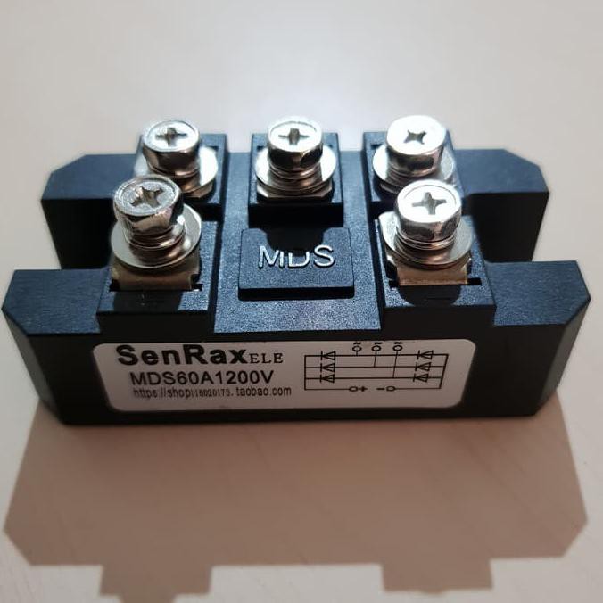 Diode Bridge MDS 60A 1200V 3 phase dioda power module sparepart las
