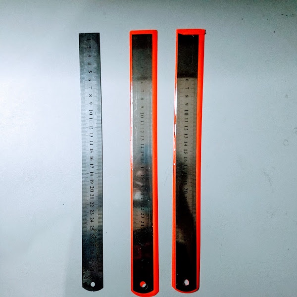 

Mistar Besi (Penggaris, Busur Derajat, & Stensil)