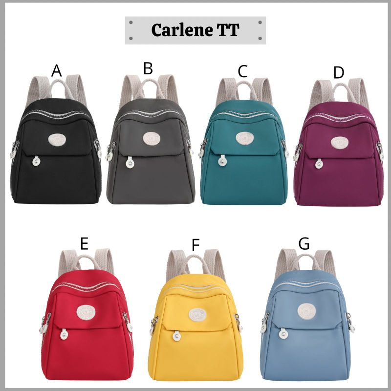 TAS RANSEL WANITA KECIL YUESITE CARLENE MOTIF SMALL BACKPACK