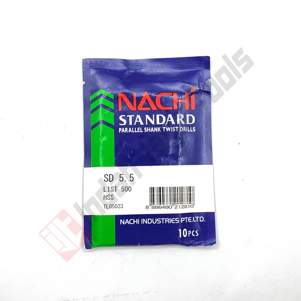 NACHI Mata Bor Besi 1 1.5 2 2.5 3 3.5 4 4.5 5 mm HSS ORIGINAL ASLI