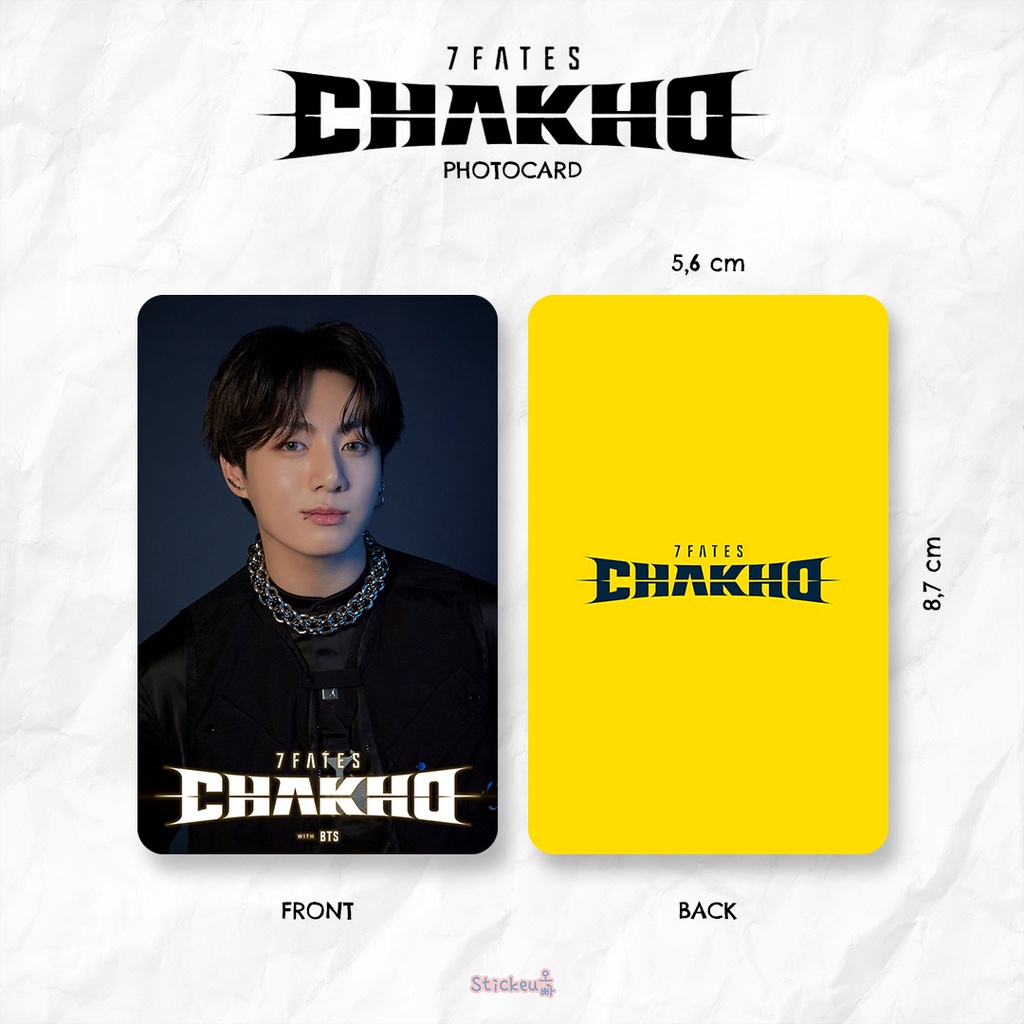 Photocard BTS 7 Fates Chakho