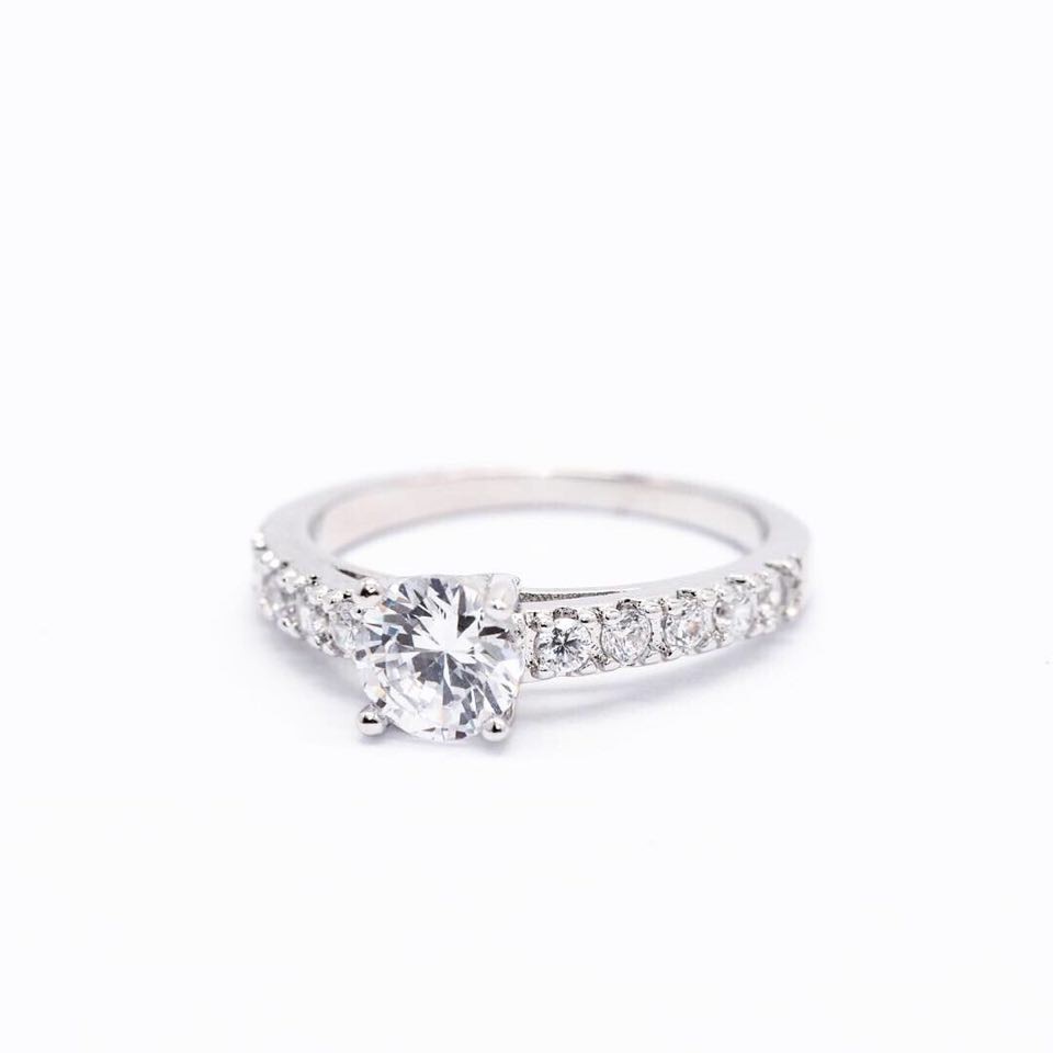 Panlandwoo - Cincin Rhodium Wanita Darling Image 3