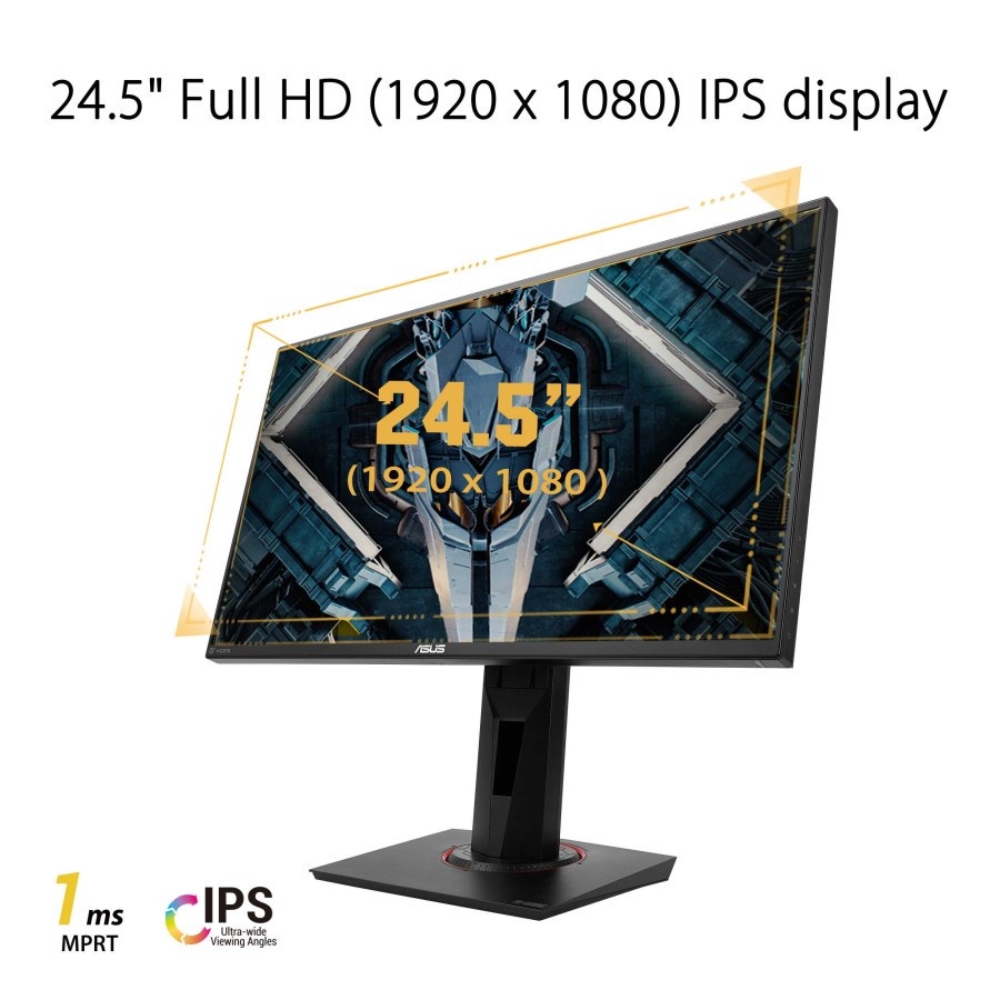 Monitor LED ASUS TUF VG259QR IPS 24.5inch 165hz 1ms GSYNC FHD 1080p 24.5&quot;