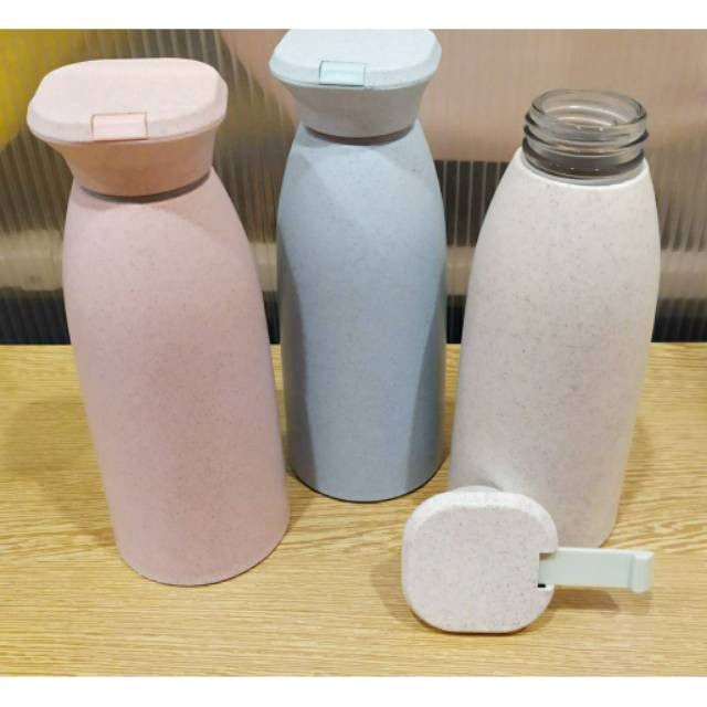 MINISO Plastic Bottle Water 350mL Botol Minum