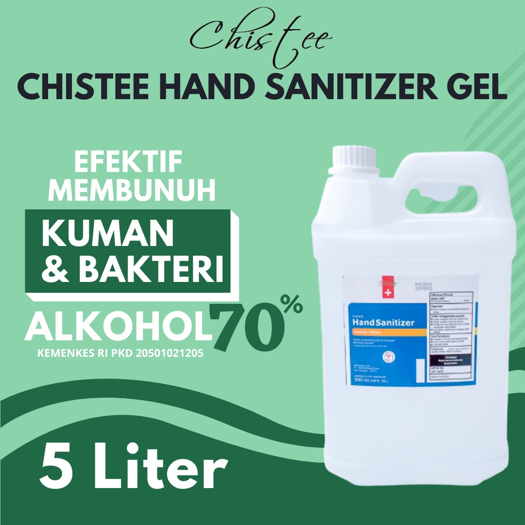 Hand Sanitizer Chistee Gel 5 Liter