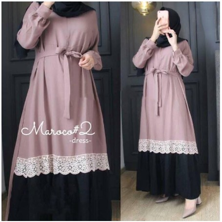 GAMIS UKHTI LADIES GADIS SYARI TERBARU TERKENAL / LEBARAN 2020 EDITION | GAMIS REMAJA KEKINIAN MUSLI