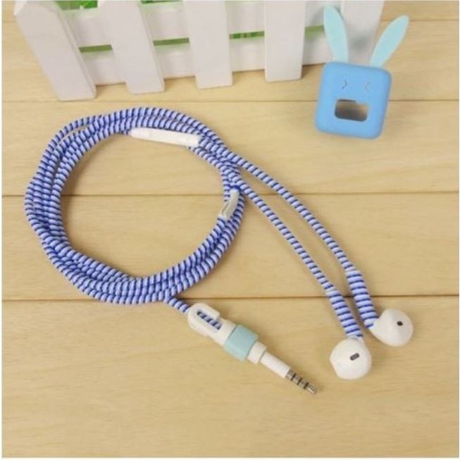 Pelindung Kabel Data 2 Warna Cord Protector Cable Charger Handsfree