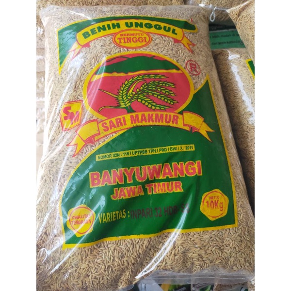 Bibit Padi Inpari 32 10kg