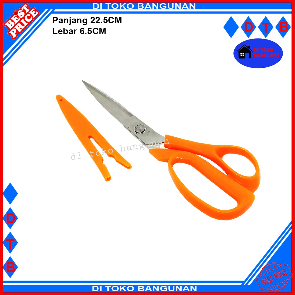 Gunting Serbaguna Scissors DS-31 - Gunting Kertas - Gunting Kain