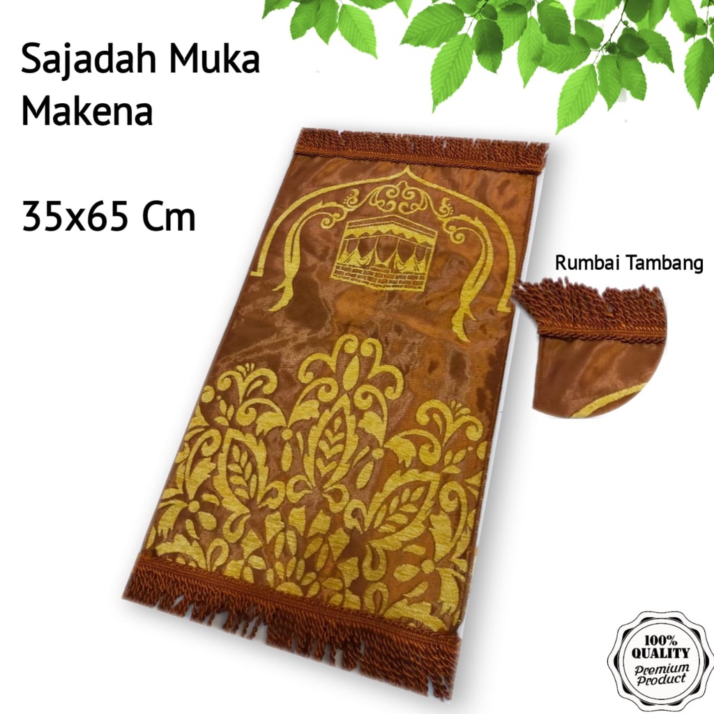 Sajadah Muka Turkey Premium Rumbai Bahan Beludru/Harga Grosir/Kameh.co