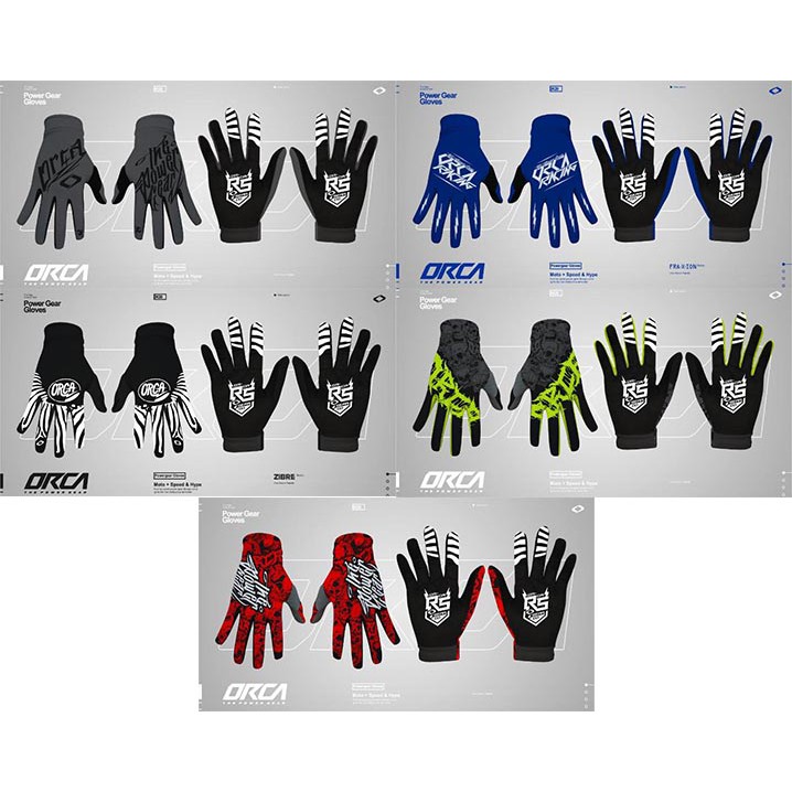 SARUNG TANGAN GLOVES MERK ORCA LIMITED EDITION
