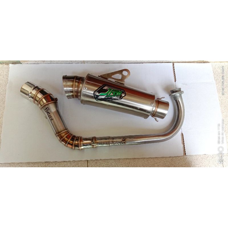 Knalpot racing Nmax Vario Beat Genio Scoopy PCX Mio knalpot JRM fullsystem