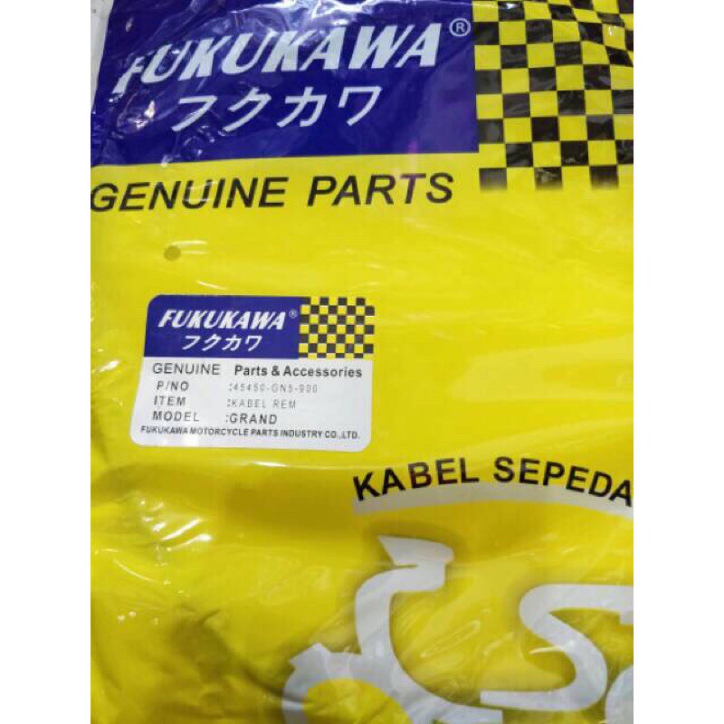 Kabel Rem Depan Tromol Supra