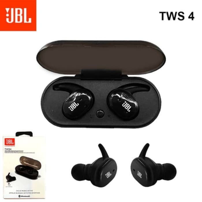 JBL TWS-4 EARPHONE HEADPHONE HEADSET HANDSFREE SPORT BLUETOOTH / WIRELESS